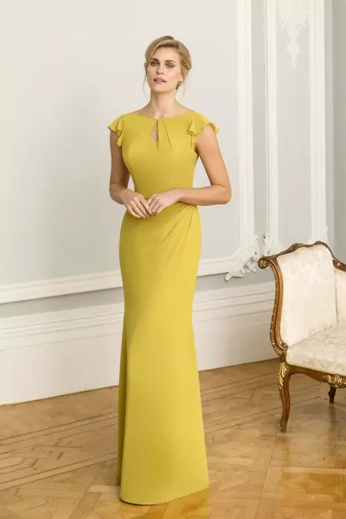 Mustard mother of the bride dresses online